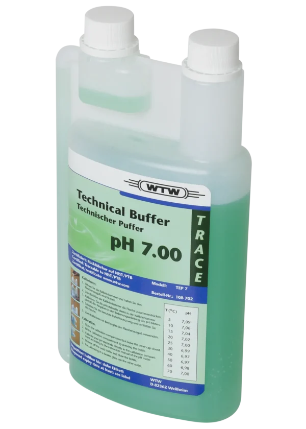 TEP 7 WTW | Solución tampón (buffer) técnica de pH 7,00, botella de 1 L