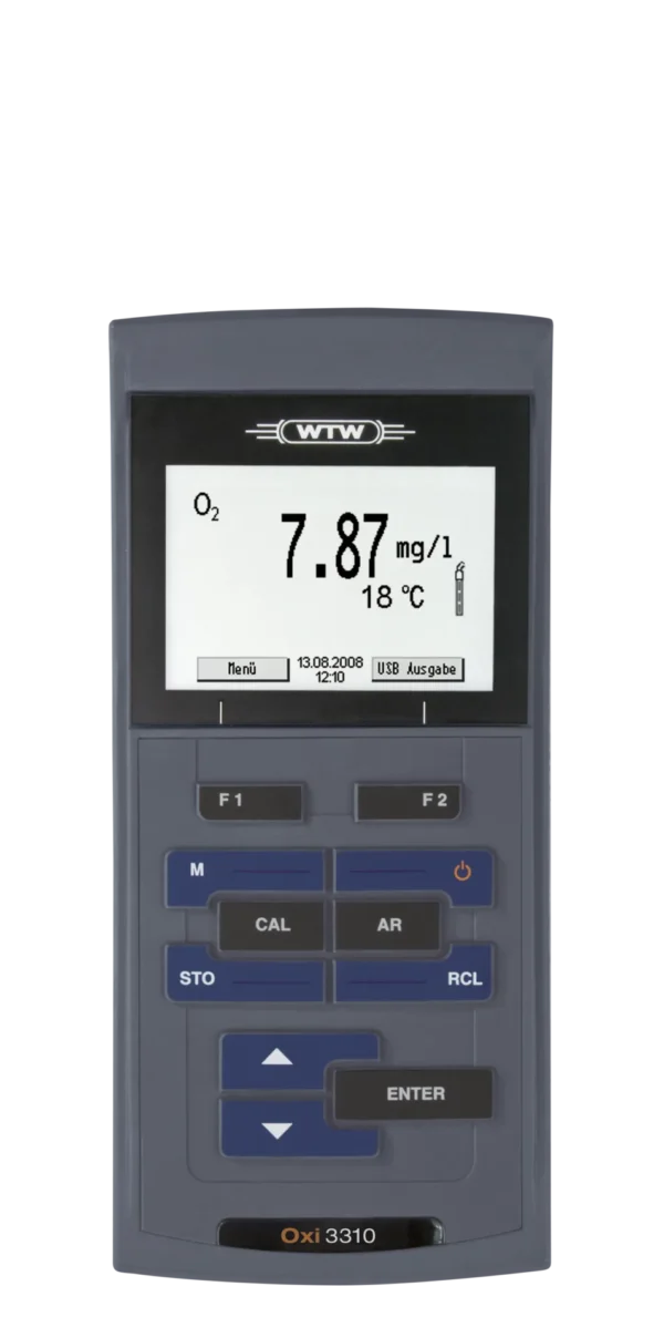 Oxi 3310 WTW | Medidor de oxígeno disuelto, portátil